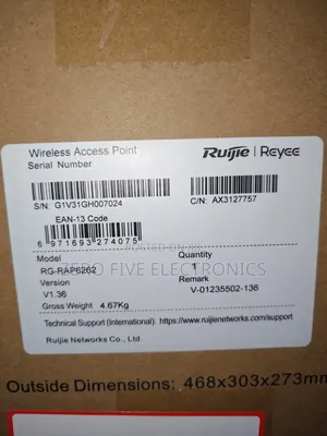 Ruijie 6262 Ax 3000 Access Point
