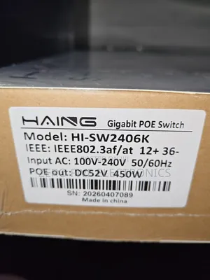 Haing Smart Poe Switch 24 Port