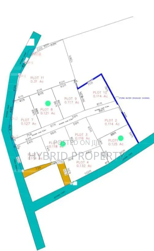 Strategic Plots for Sale at Ssisa Modern Land Estate Opposite Akright.