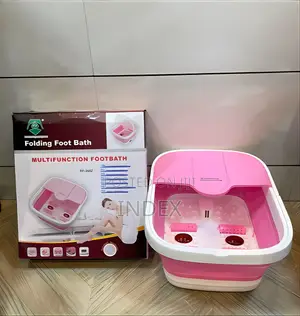 Portable Electric Pedicure Foot Bath Spa Massager Machine