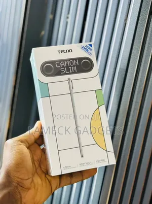 New Tecno Camon Slim 256 GB White