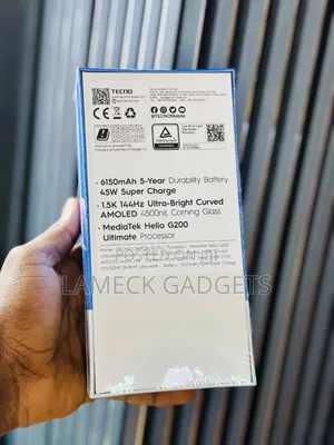 New Tecno Camon 50 Pro 256 GB Silver