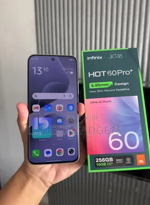 New Infinix Hot 60 Pro+ 256 GB Silver