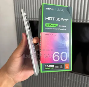 New Infinix Hot 60 Pro+ 256 GB Silver