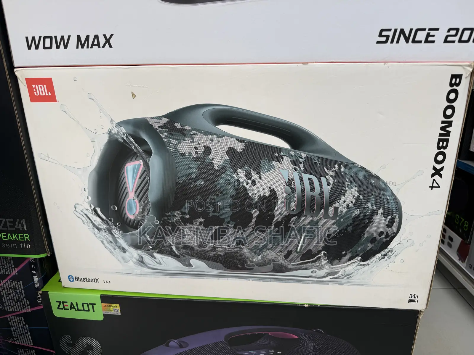 JBL Boombox 4 Bluetooth Speaker - Brand New Massive 210W Audio