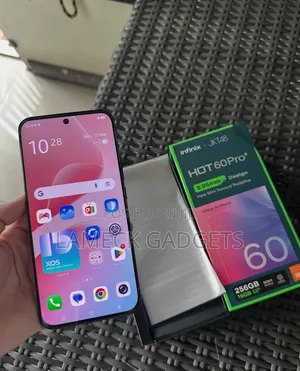 New Infinix Hot 60 Pro+ 256 GB Black