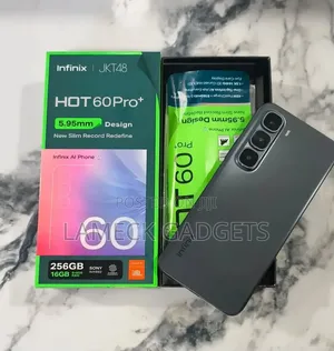New Infinix Hot 60 Pro+ 256 GB Black