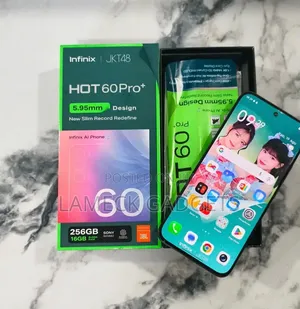New Infinix Hot 60 Pro+ 256 GB Black