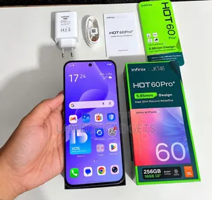 New Infinix Hot 60 Pro+ 256 GB Black