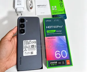 New Infinix Hot 60 Pro+ 256 GB Black