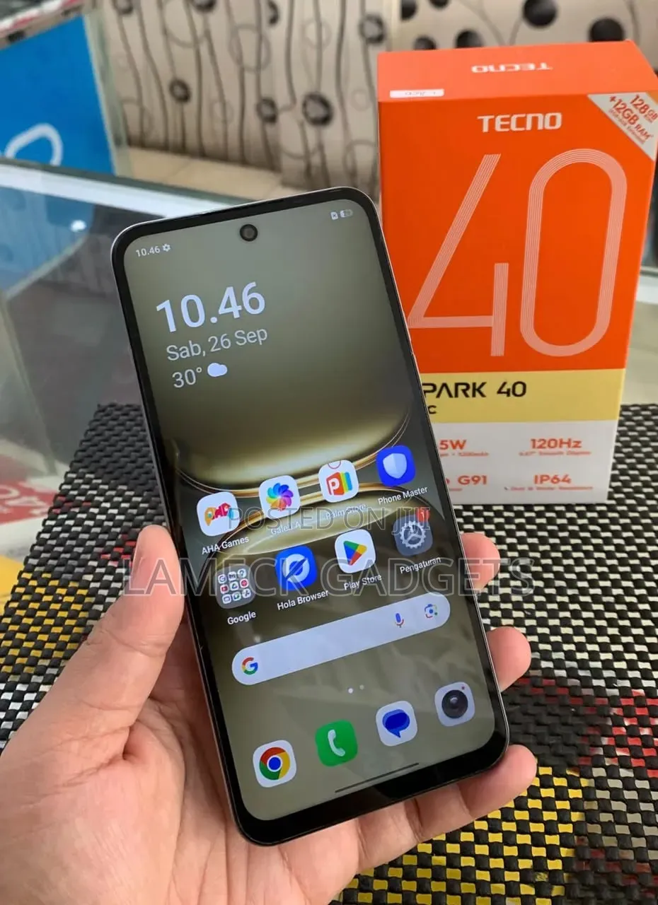 New Tecno Spark 40 256 GB Gray