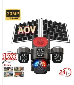 2lens Solar Security Camera