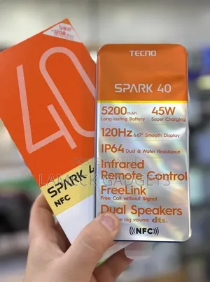 New Tecno Spark 40 256 GB Gray