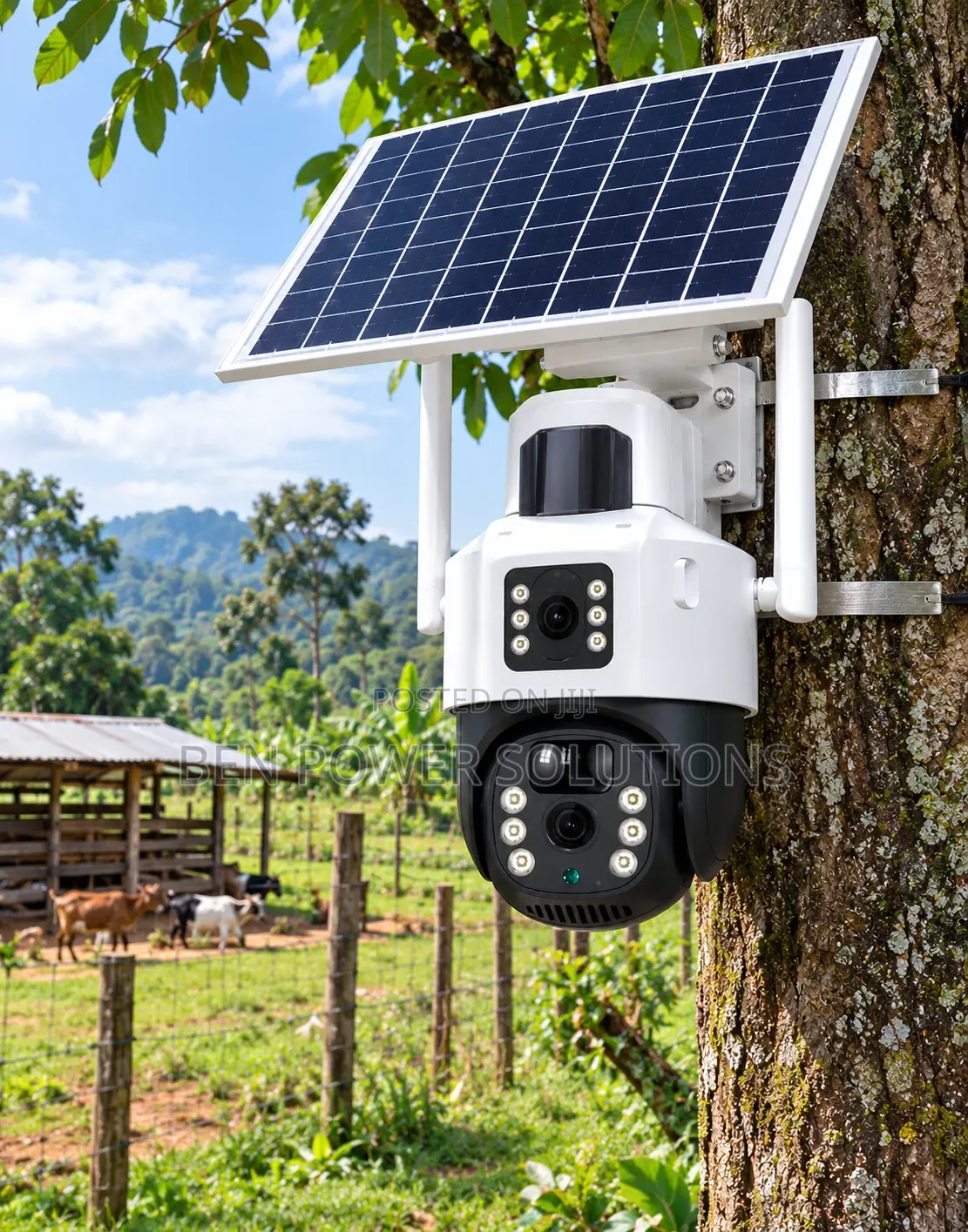 2lens Solar Security Camera