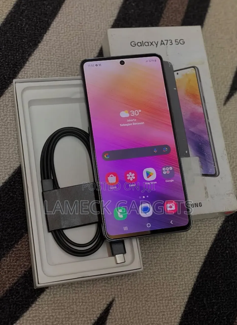 New Samsung Galaxy A73 5G 256 GB Black