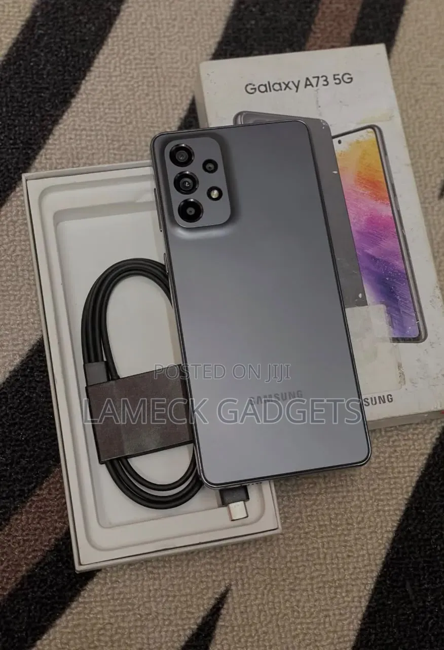 New Samsung Galaxy A73 5G 256 GB Black