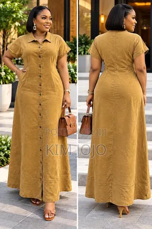 Denim Long Dresses