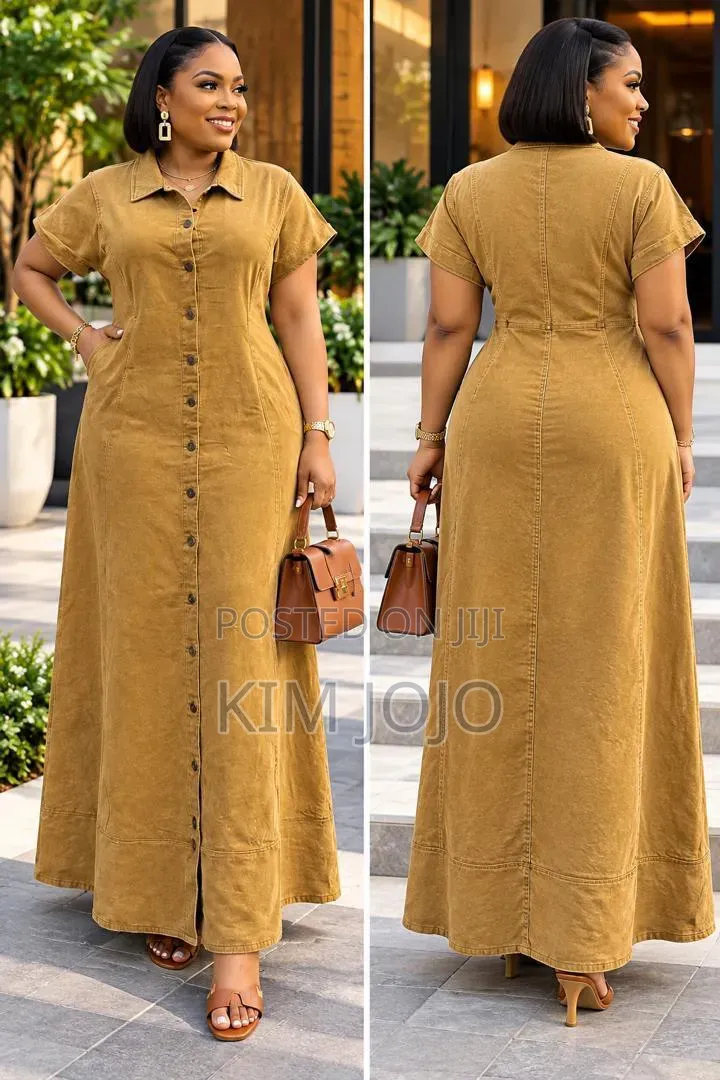 Denim Long Dresses