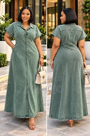 Denim Long Dresses