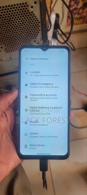 Itel A06 32 GB Black