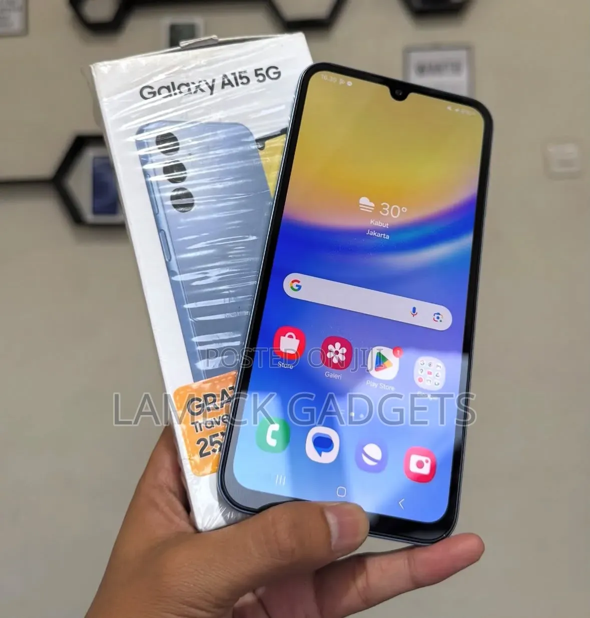 New Samsung Galaxy A15 5G 256 GB Blue
