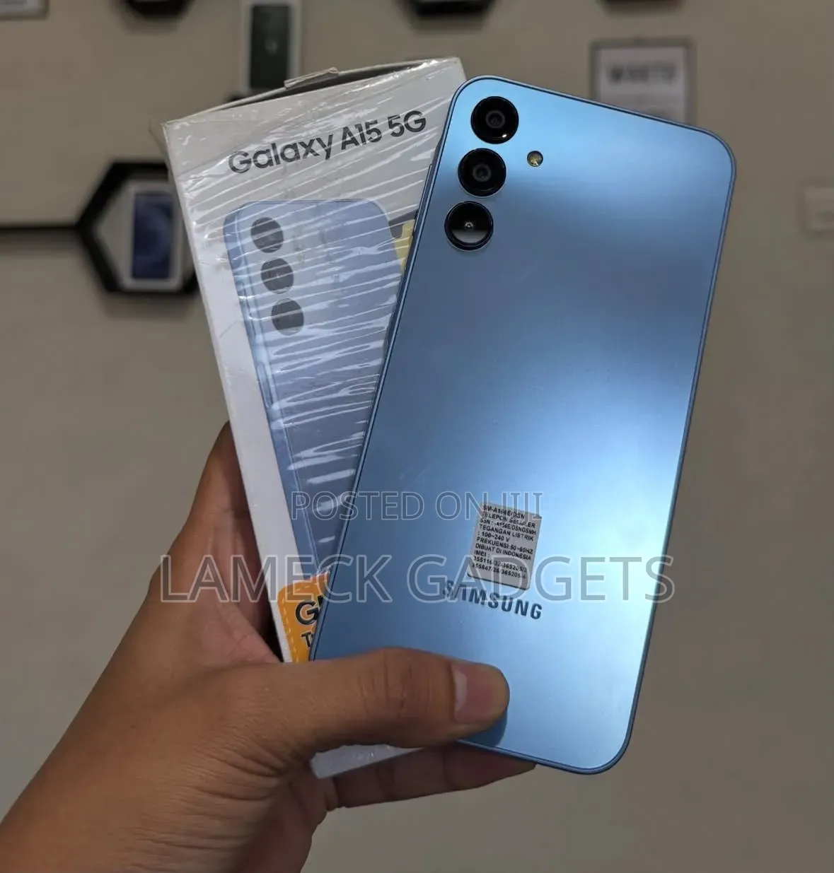 New Samsung Galaxy A15 5G 256 GB Blue