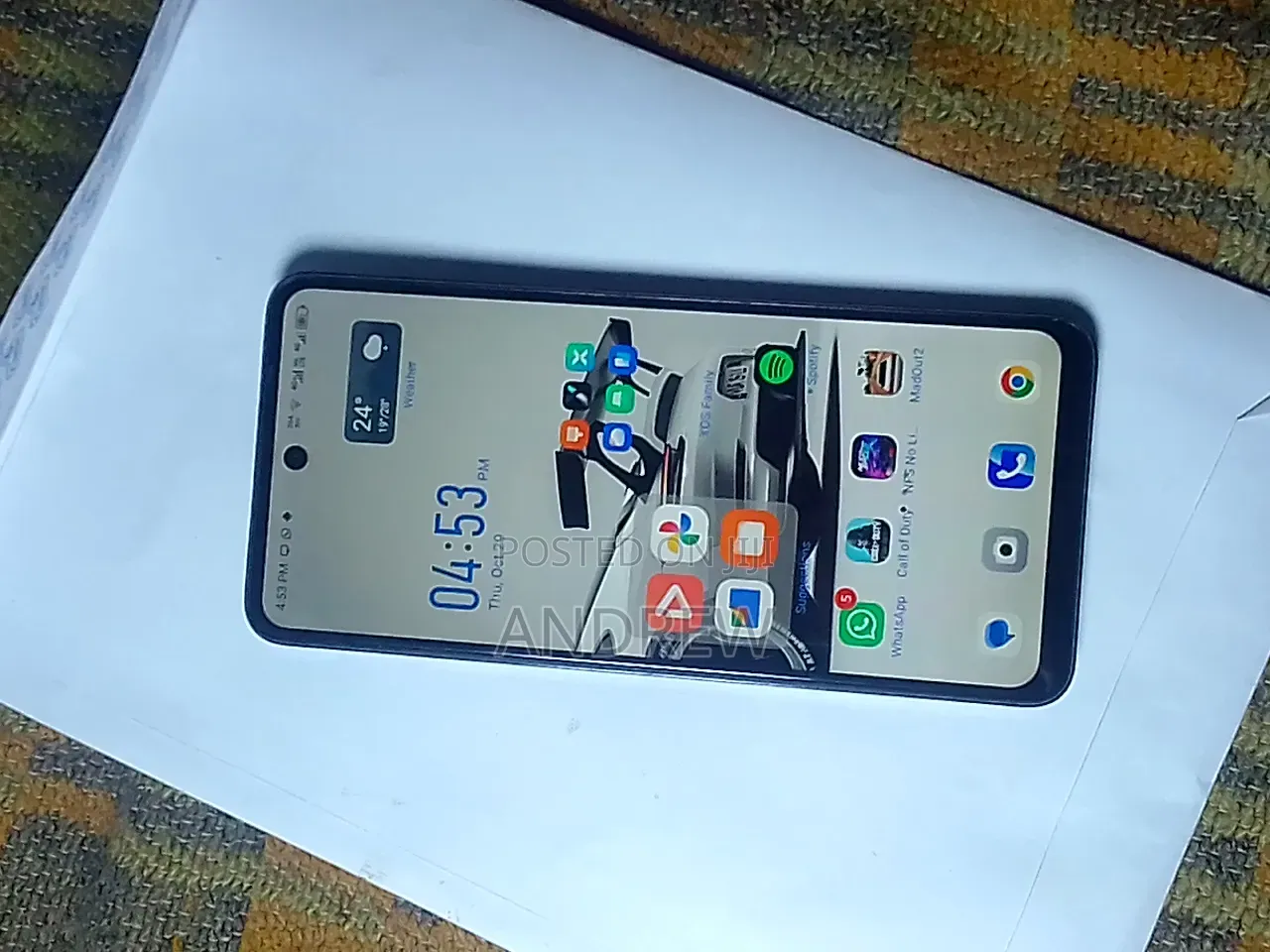 Infinix Hot 40i 128 GB Blue