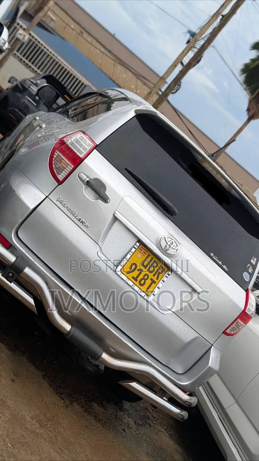 Toyota Vanguard 2009 Silver
