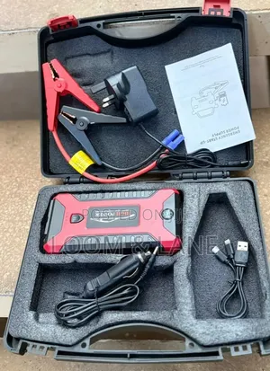 12V High-Power Portable Car Jump Starter Kit and Power Bank