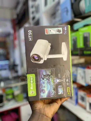 Smartbarry HT50, a Portable 4K HDR Smart Projector.