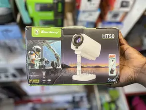 Smartbarry HT50, a Portable 4K HDR Smart Projector.