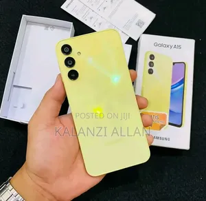 New Samsung Galaxy A15 5G 256 GB Yellow