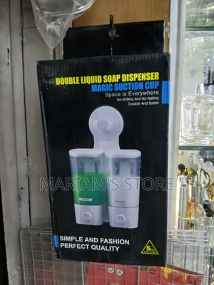 Double Liquid Soap Dispenser