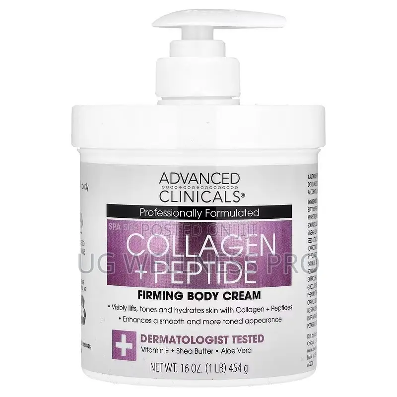 Collagen + Peptide Firming Body Cream 454g Skin Lifts & Tones Moisturi