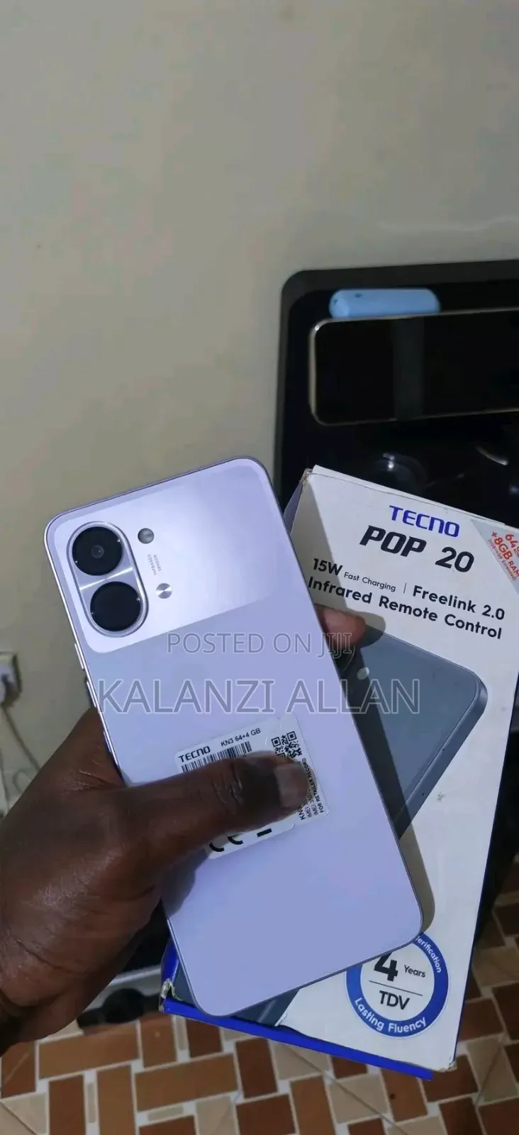 New Tecno Pop 20 128 GB Gray