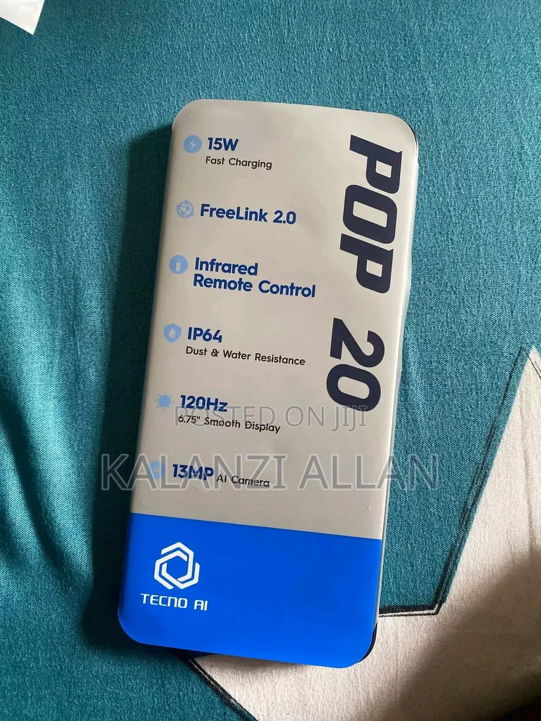 New Tecno Pop 20 128 GB Gray