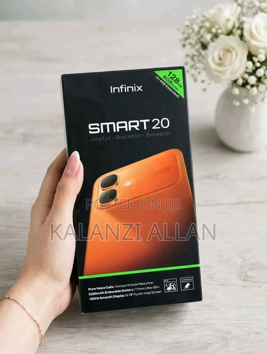 New Infinix Smart 20 128 GB Orange