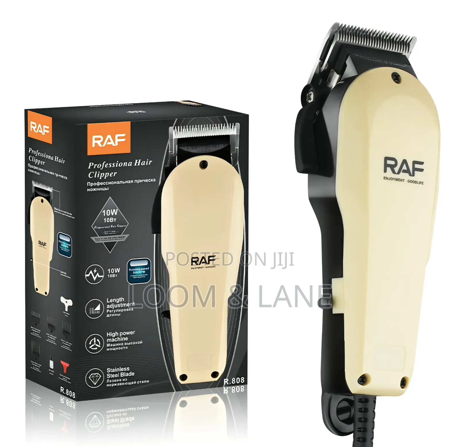 RAF R.808 Professional Hair Clipper