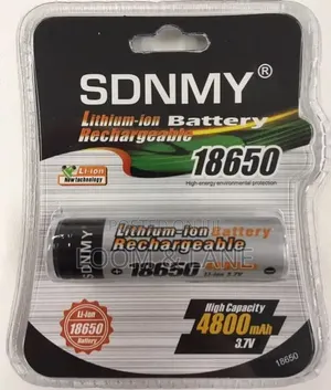 SDNMY 18650 Lithium 3.7V 4800mAh Rechargeable Battery