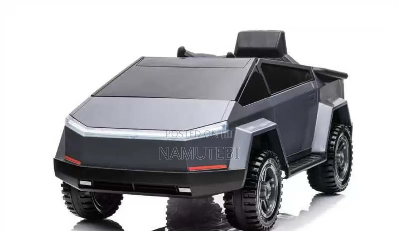 12V Cybertruck-Style Electric Ride-on Toy Car for Kids.