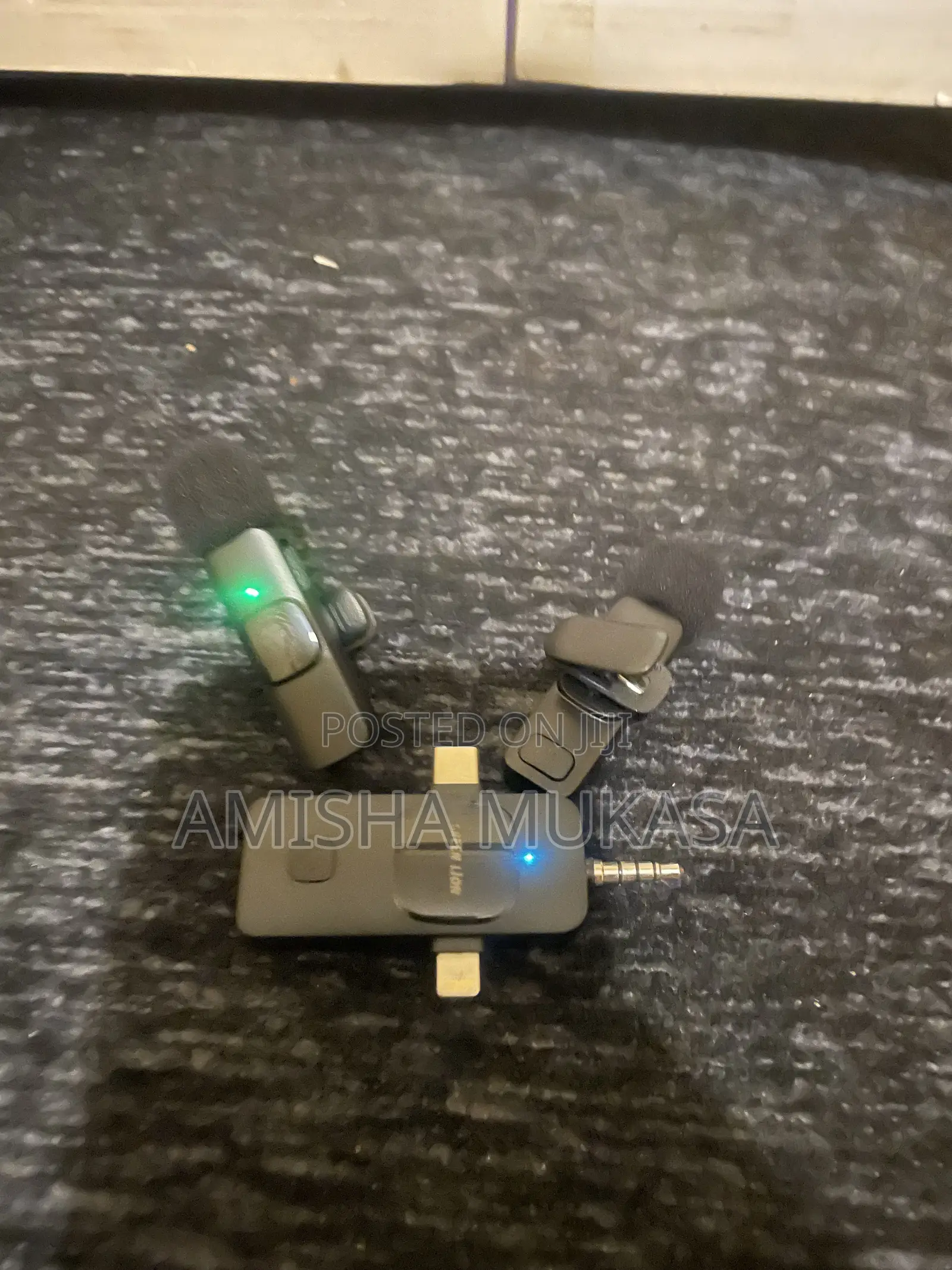 Two Lapel Mics