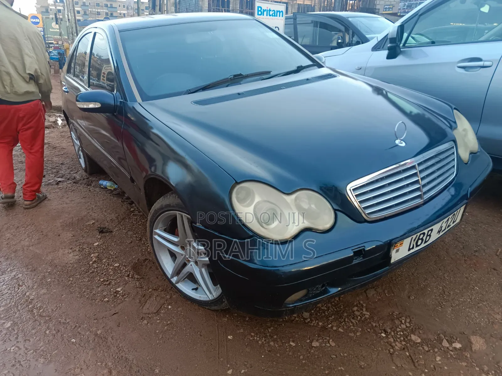 Mercedes-Benz C180 2013 Blue