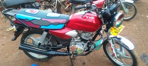 TVS HLX 125 2024 Red