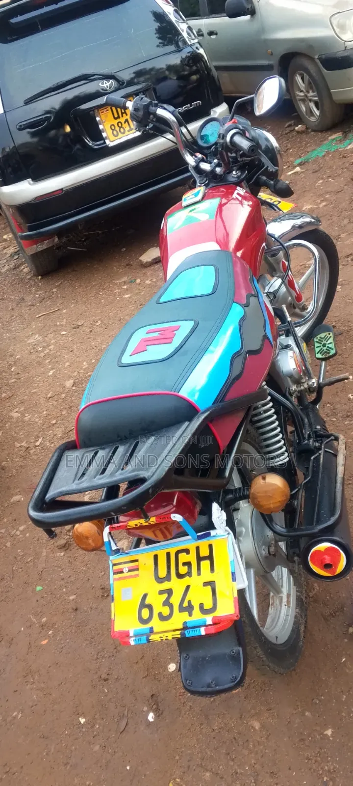 TVS HLX 125 2024 Red