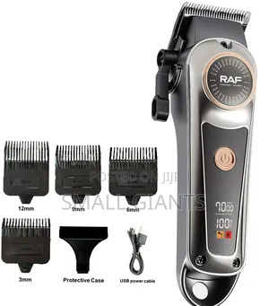 RAF R.490 Professional Hair Clipper and Beard Trimmer
