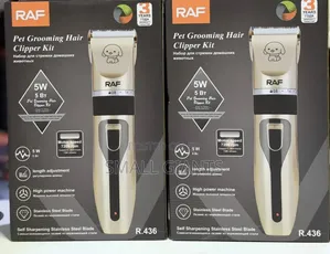 RAF R.436 Rechargeable Pet Grooming Hair Clipper Kit