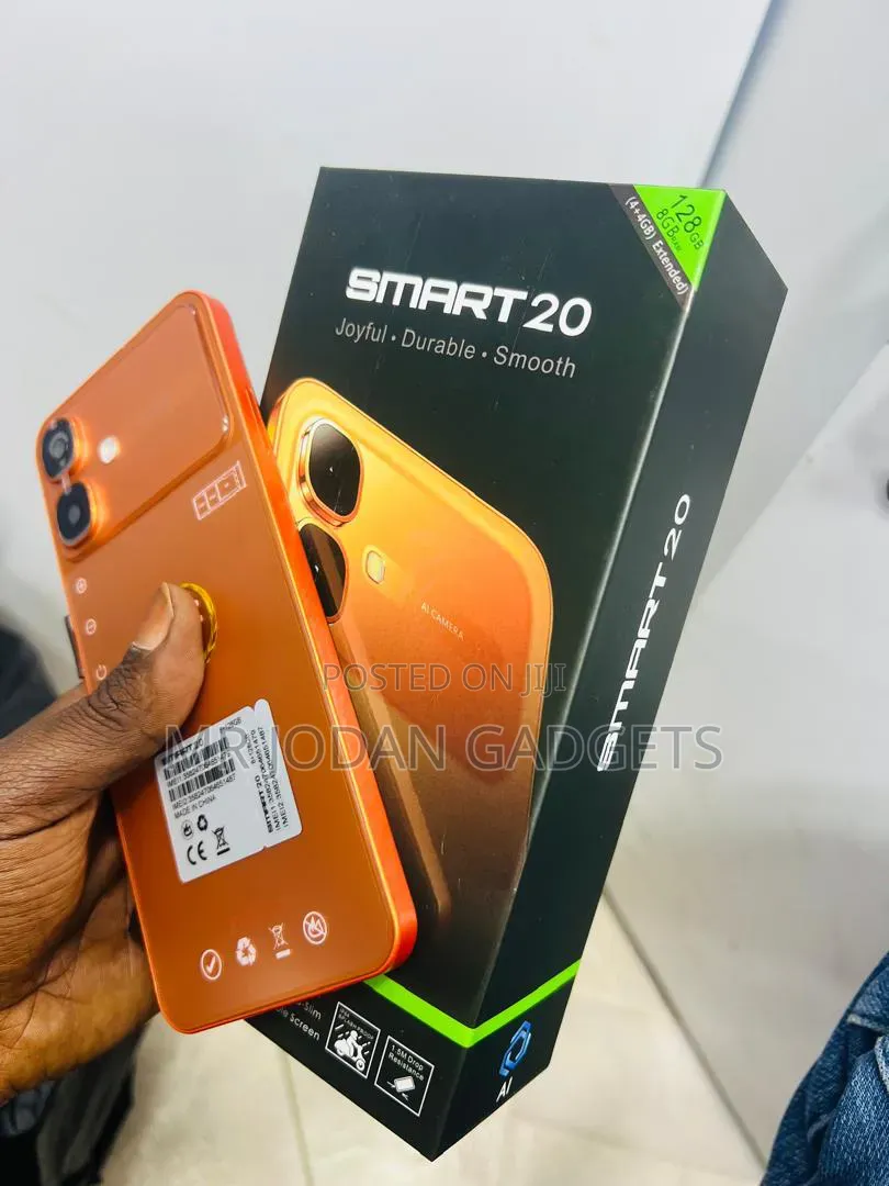 New Infinix Smart 20 128 GB Orange