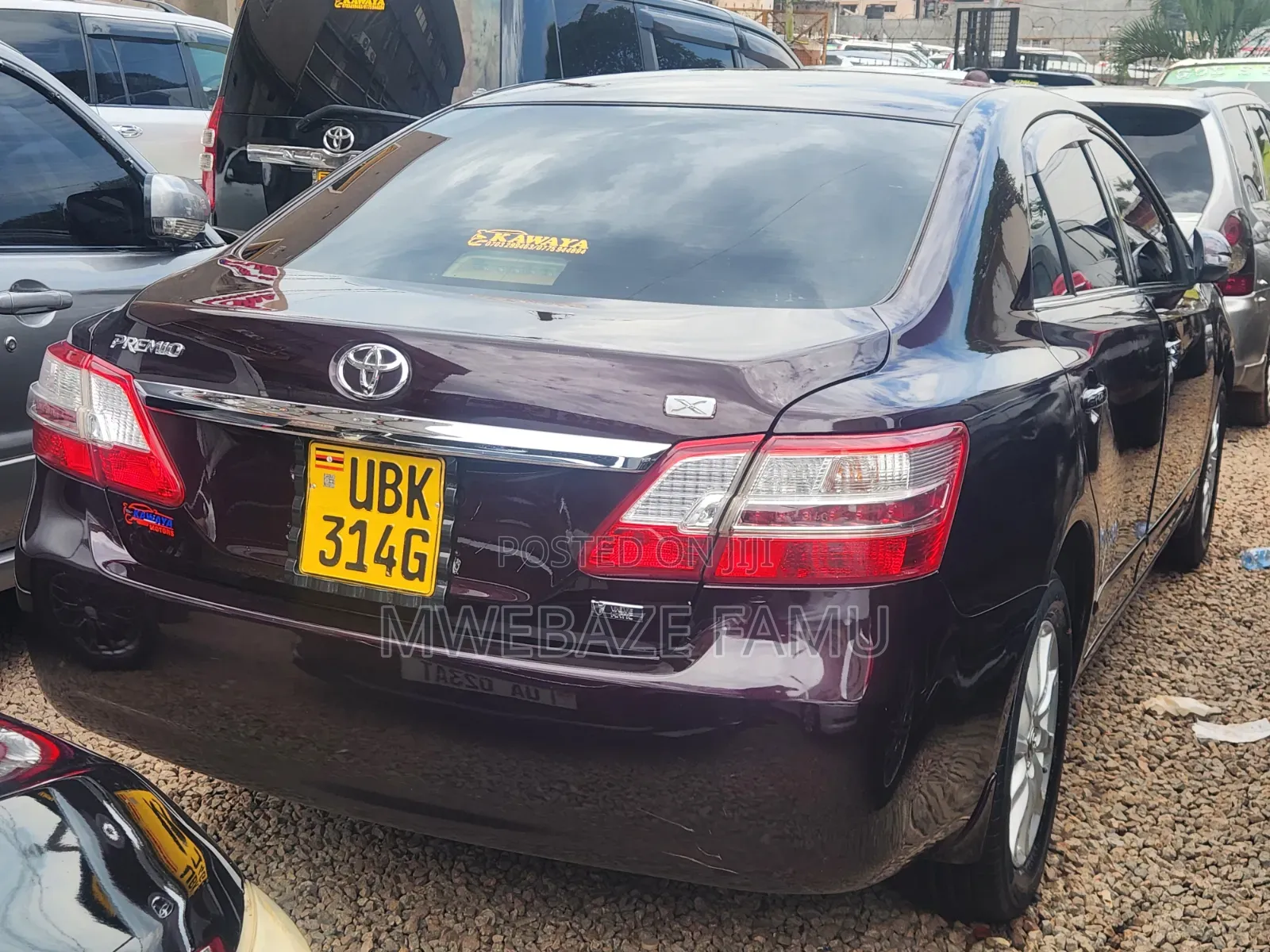 Toyota Premio 2014 Maroon
