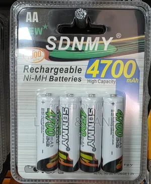SDNMY AA 4700mAh 1.2V Rechargeable Ni-Mh Batteries