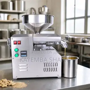 Commercial Stainless Steel Automatic Seed & Nut Oil Press Machine